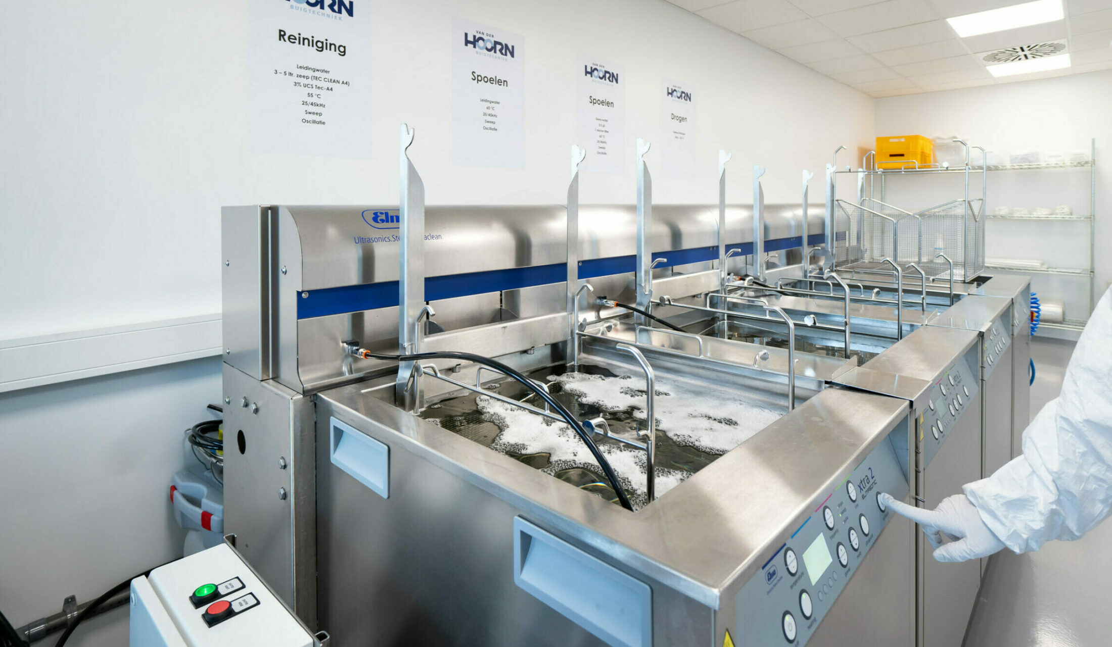 Cleanroom buigtechniek.